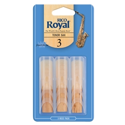 RKB0330 Rico Royal Reeds - Tenor Saxophone - size 3.0 - pack of 3