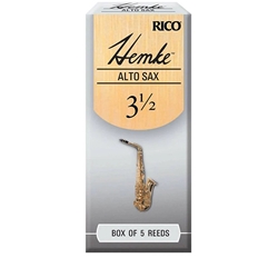 Rico RHKP5ASX350 Hemke Reeds - Alto Saxophone - size 3.5 - box of 5